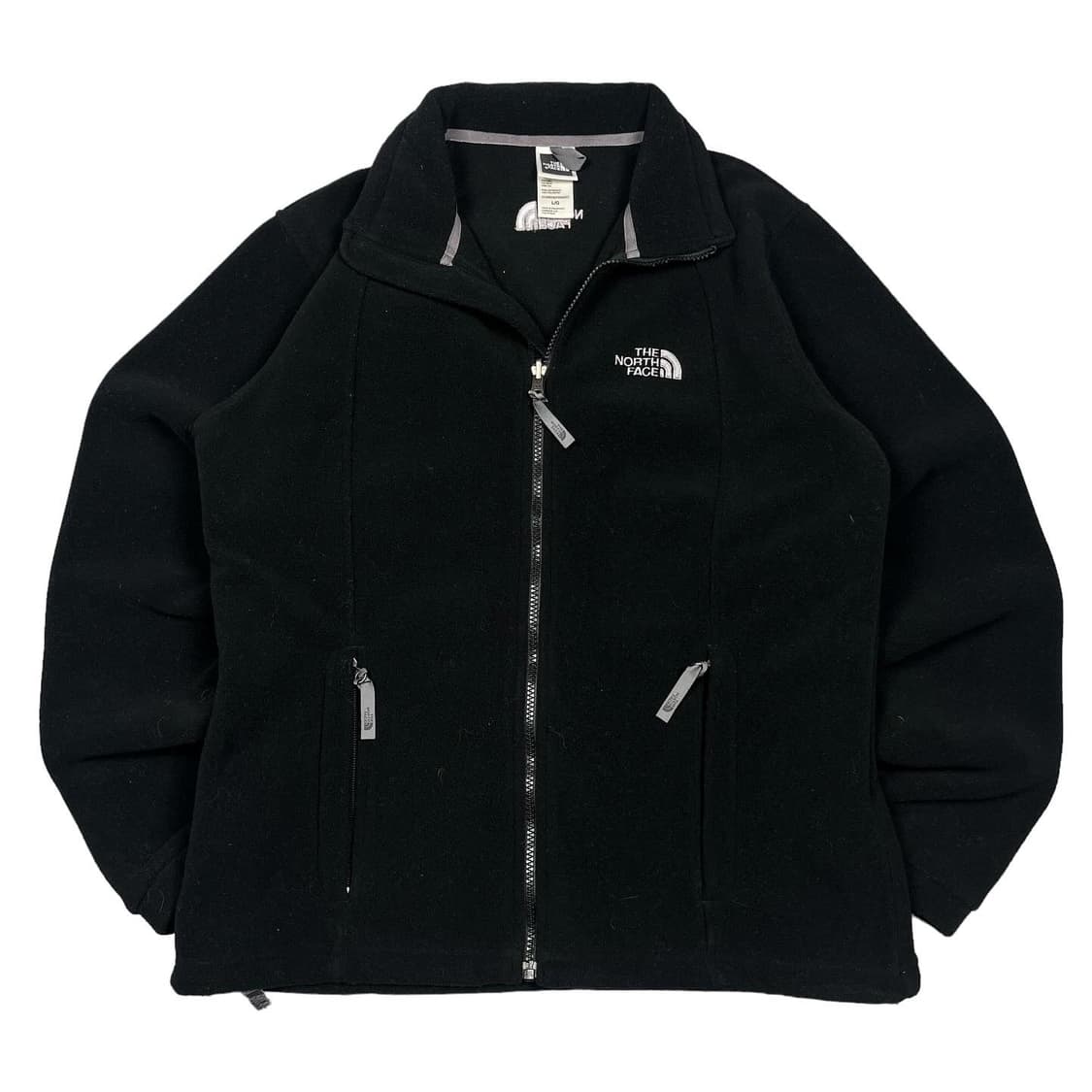 노스페이스 블랙컬러 우먼스 플리스 자켓 상품이미지1