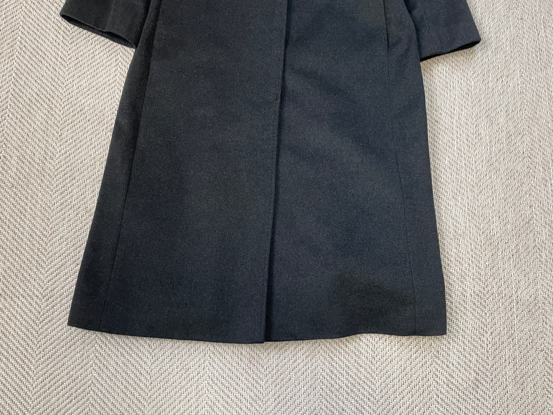 발망 폭스 퍼 칼라 캐시미어 롱 코트 J03490 상품이미지2