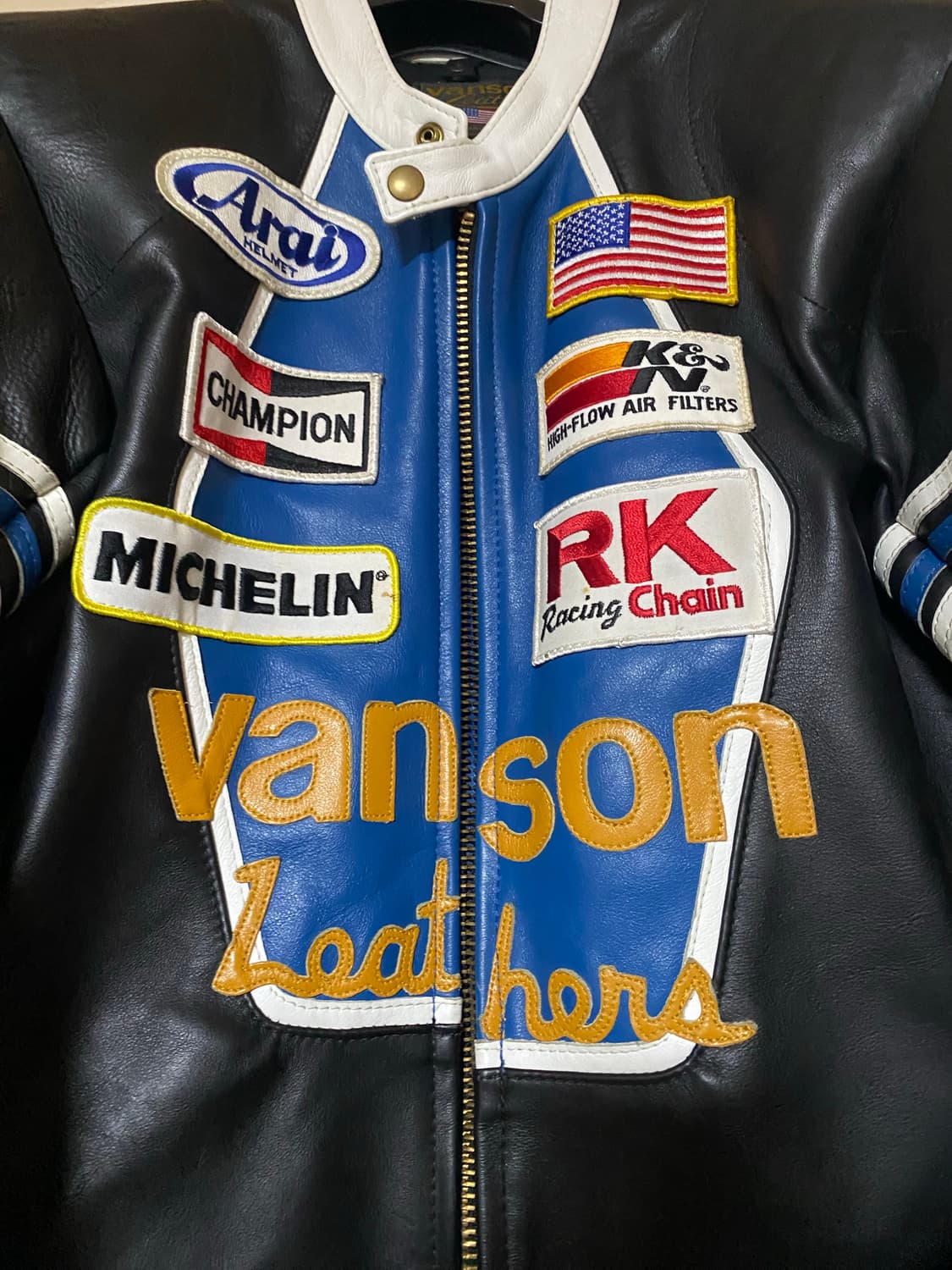 [44]밴슨레더 원스타 라이더 자켓 상품이미지3