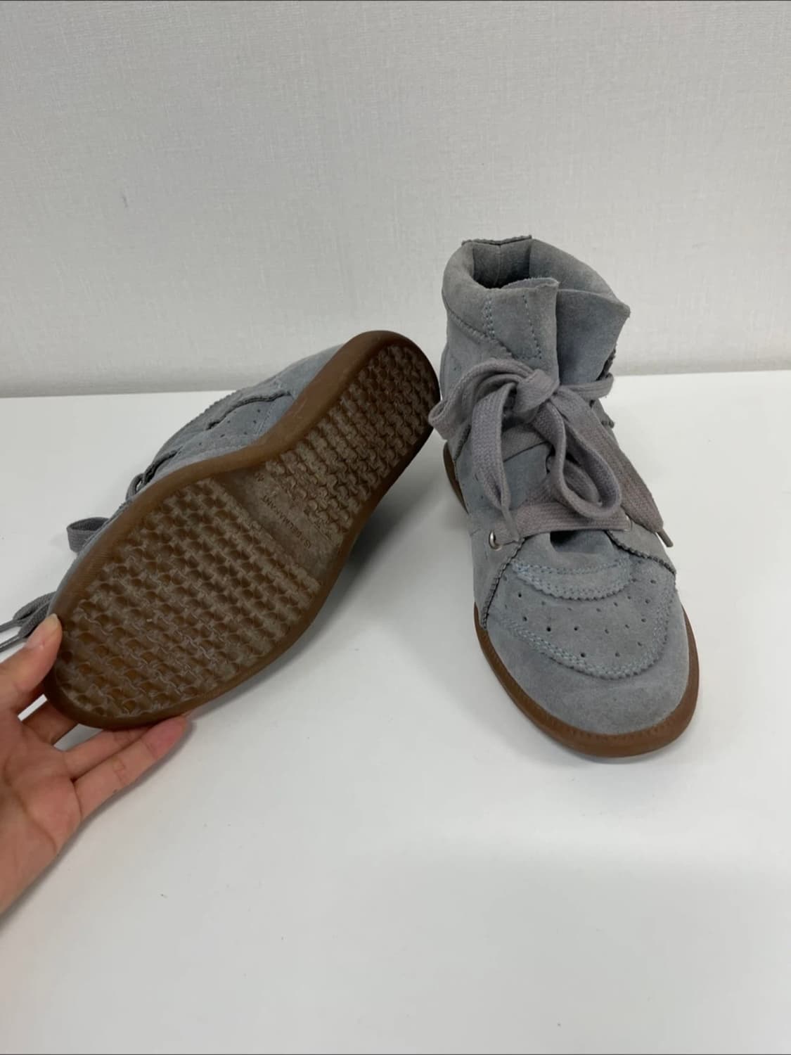 [250] 이자벨마랑 바비스니커즈 그레이 40 상품이미지2