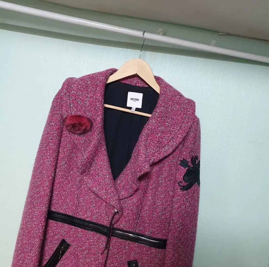 모스키노 트위드 코트 85 상품이미지2