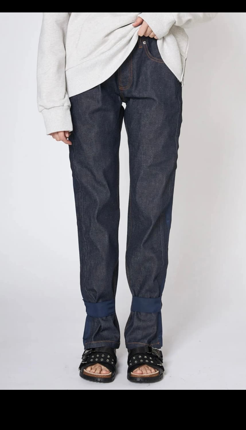 Apc x sacai 우먼스팬츠 아페쎄 사카이데님 여성용 s 상품이미지1