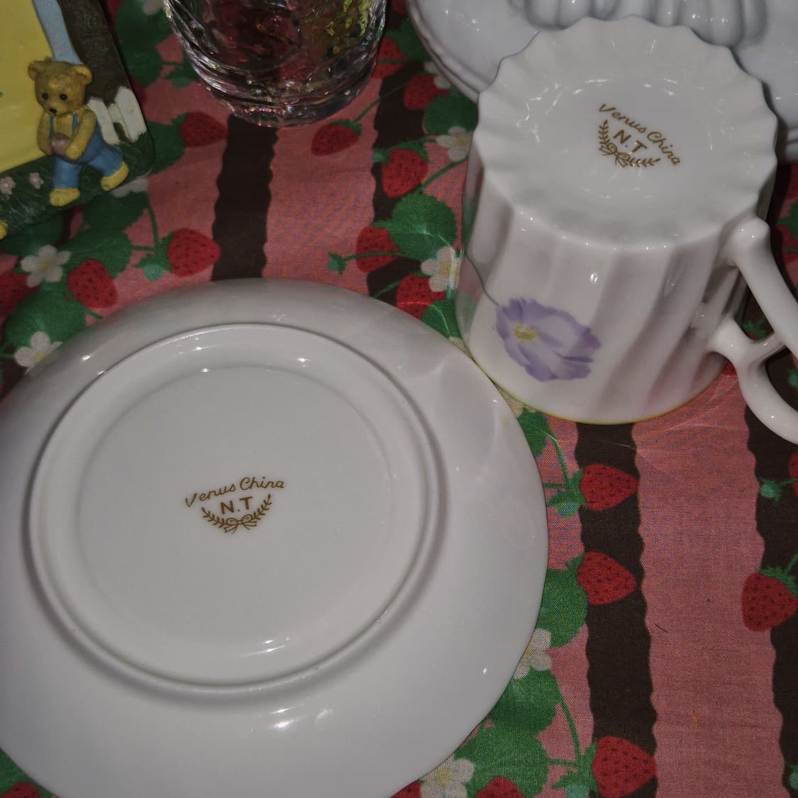 80s 노리다케 양귀비 스윌 찻잔 세트 1p 상품이미지8