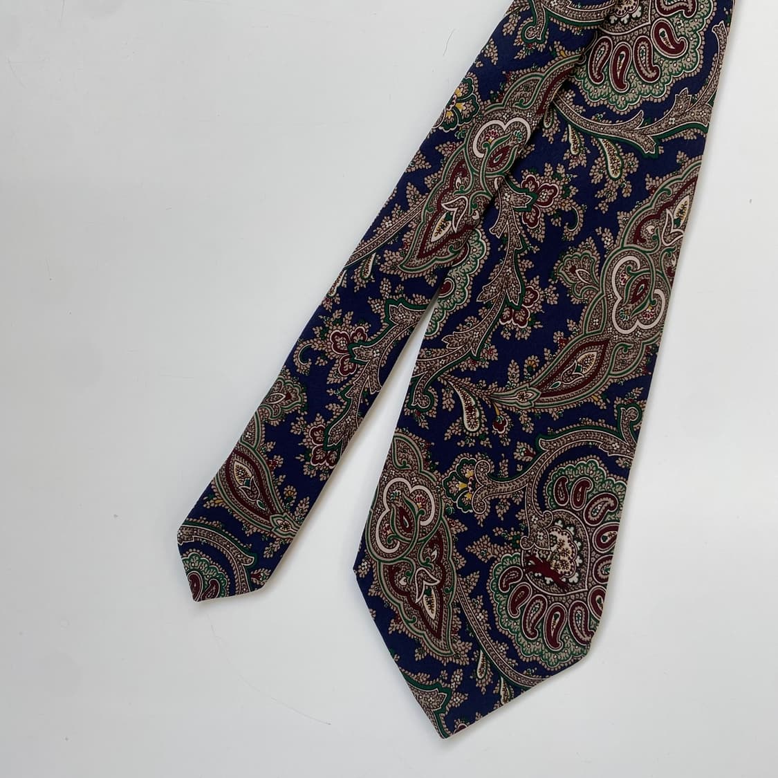 Longchamp 롱샴 페이즐리 명품 정품넥타이8.7cm 상품이미지1