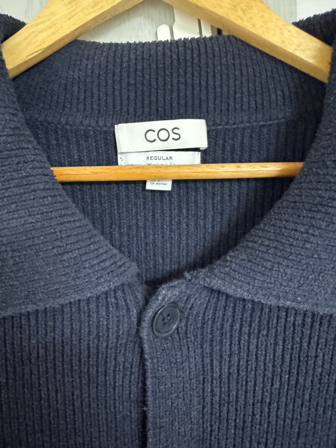 COS 코스 네이비 가디건  니트 부클레 가디건 상품이미지3