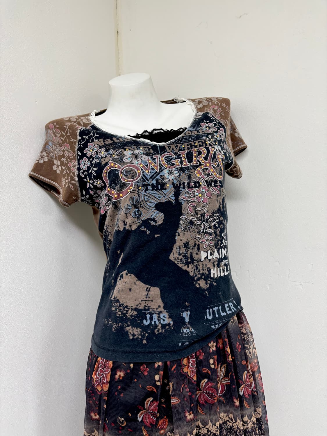 “Vintage” 00’s Design Gothic Oriental Mo 상품이미지6