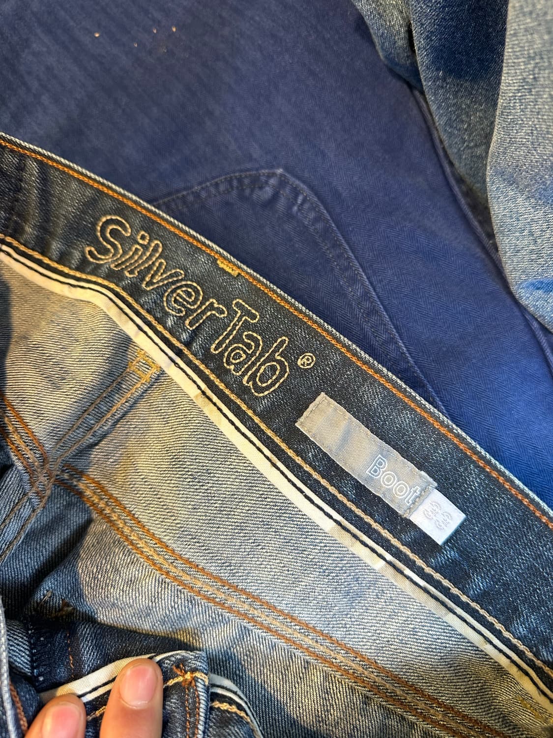 리바이스 실버탭 부츠컷 데님 팬츠 33x34 상품이미지8