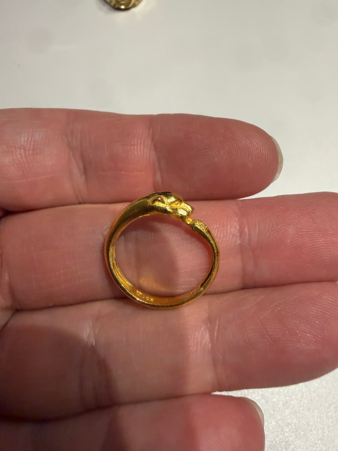 24k 재규어 반지 1돈 상품이미지3