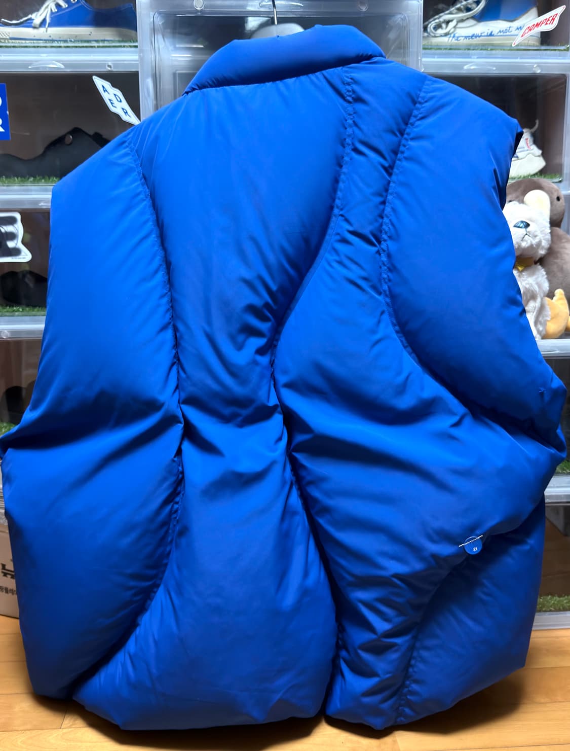 아더에러 클레이드 패딩 조끼 블루 A3 상품이미지3