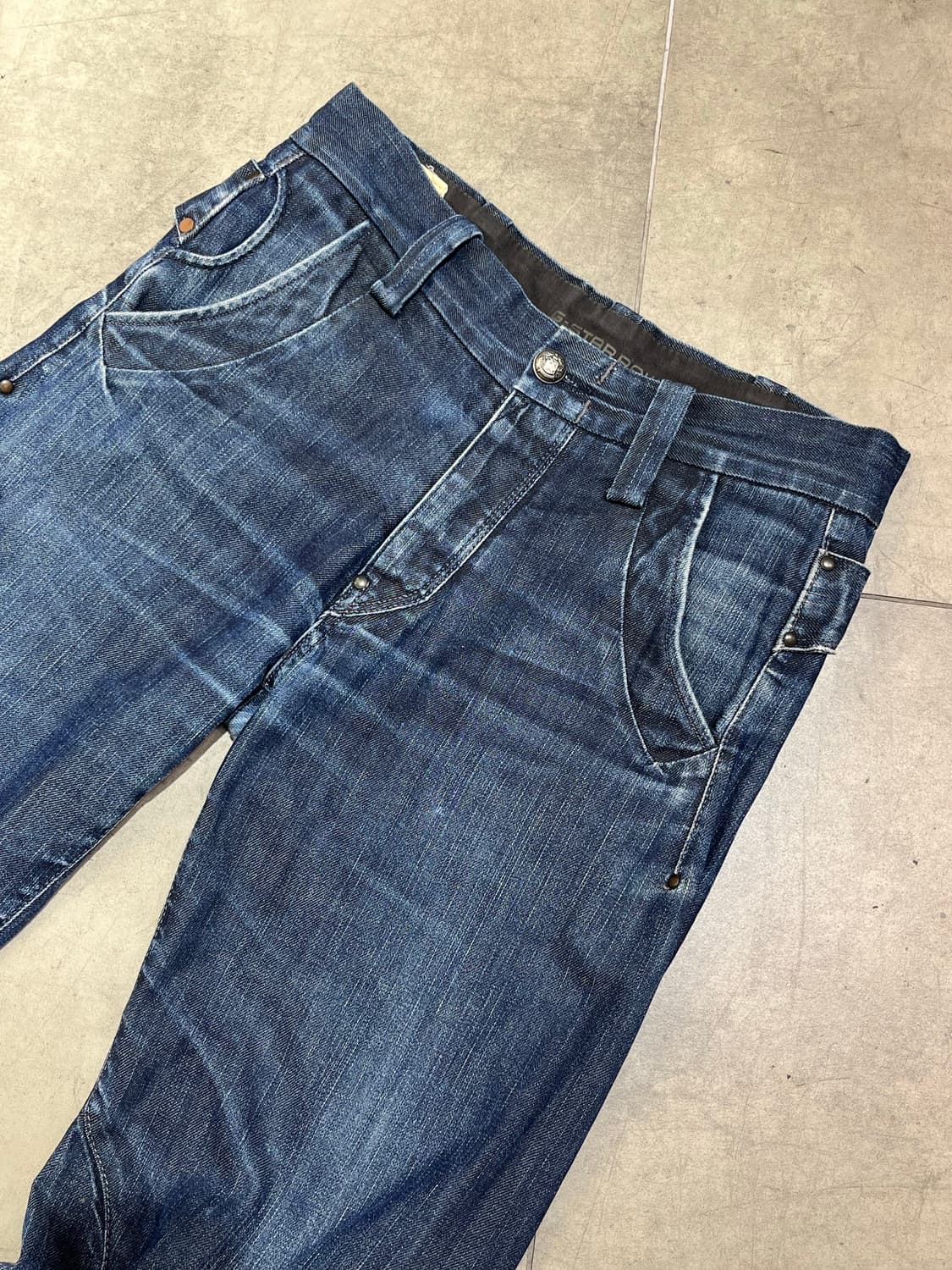 G-Star Raw 락펑크 버클 와이드 데님 팬츠  상품이미지8