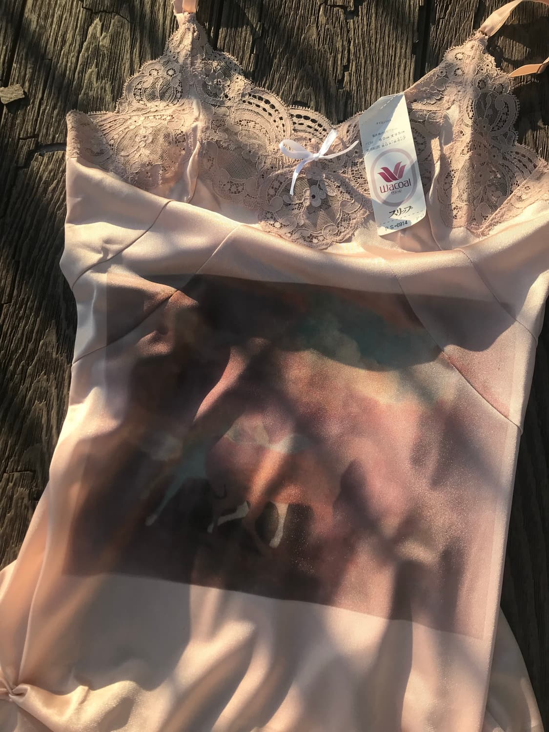 [Deadstock] Satin Lace Slip Dress 상품이미지3