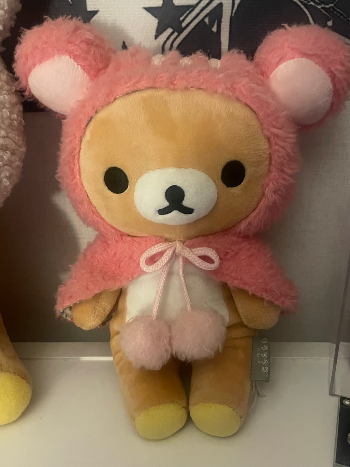 리락쿠마 다람쥐 폼폼망토 인형 상품이미지2