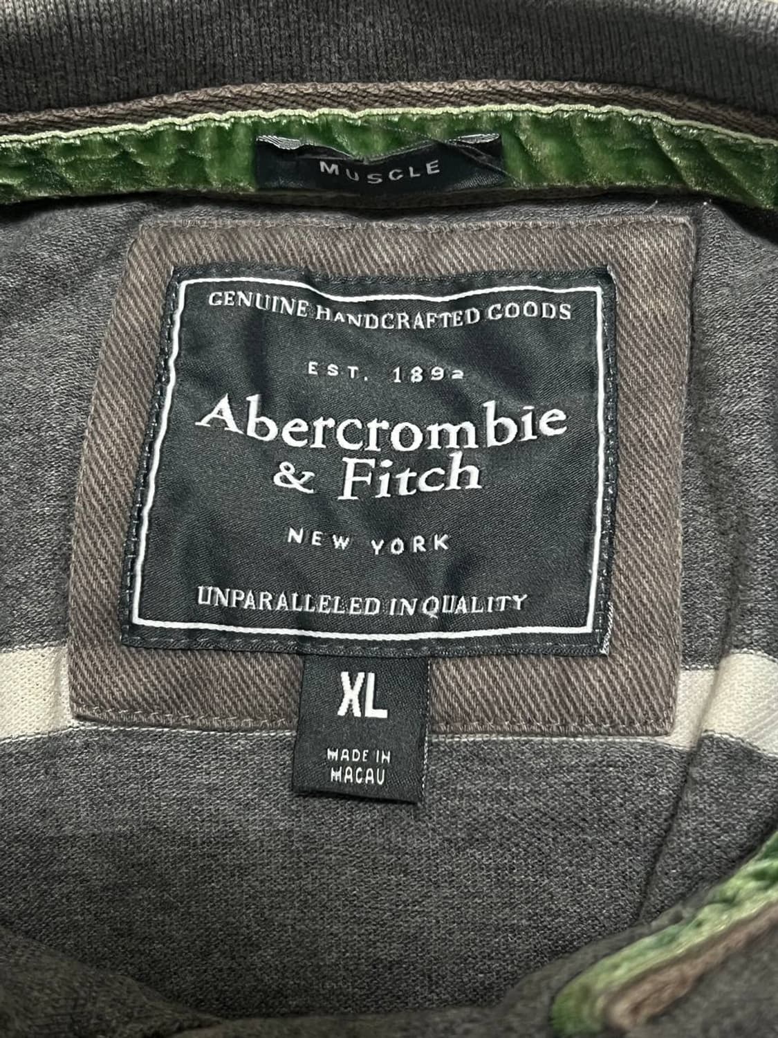 Abercrombie 아베크롬비 그레이 로고 PK 상품이미지2
