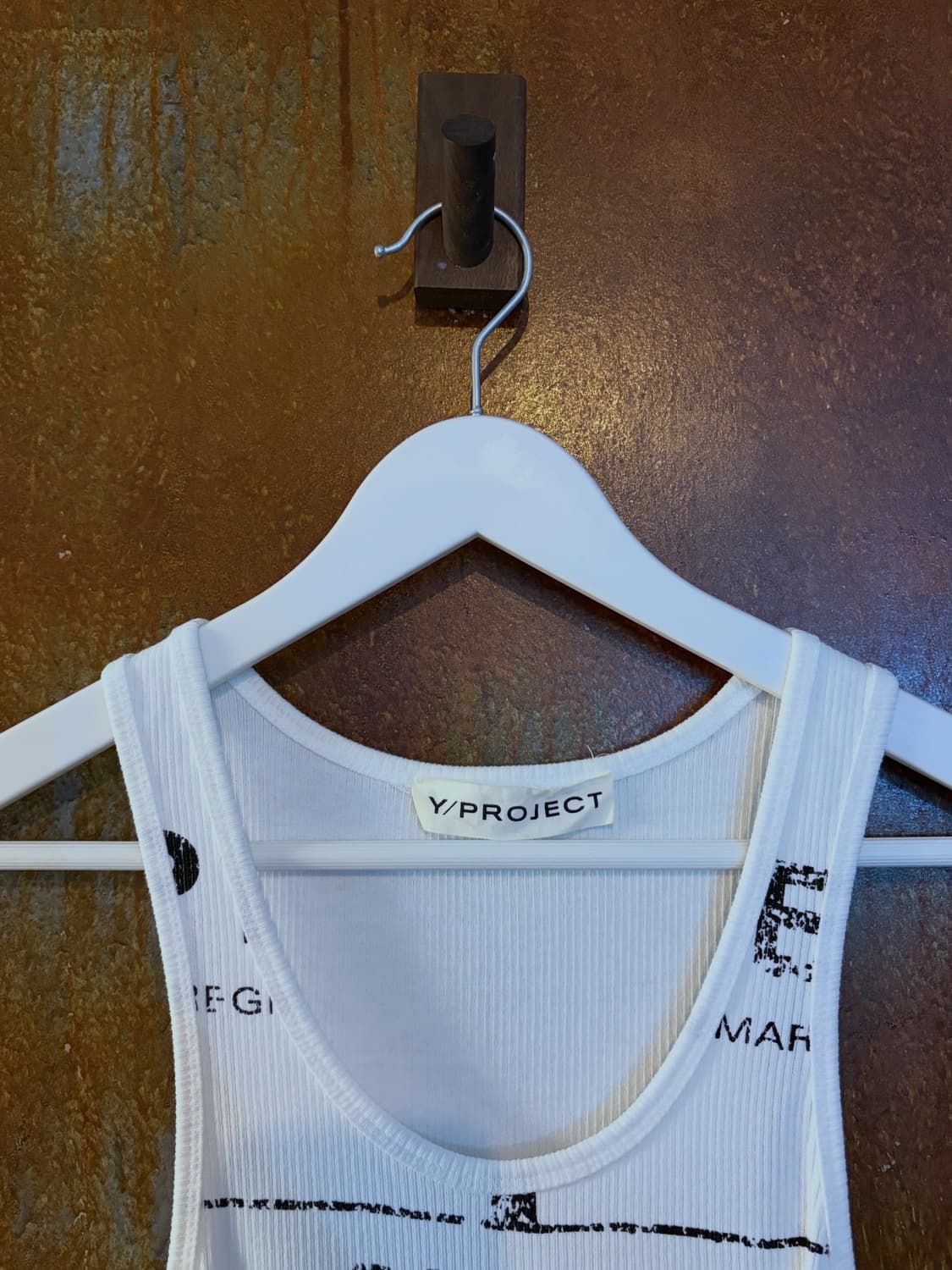 Y/Project 와이프로젝트 그래픽 립 탱크 탑 상품이미지2