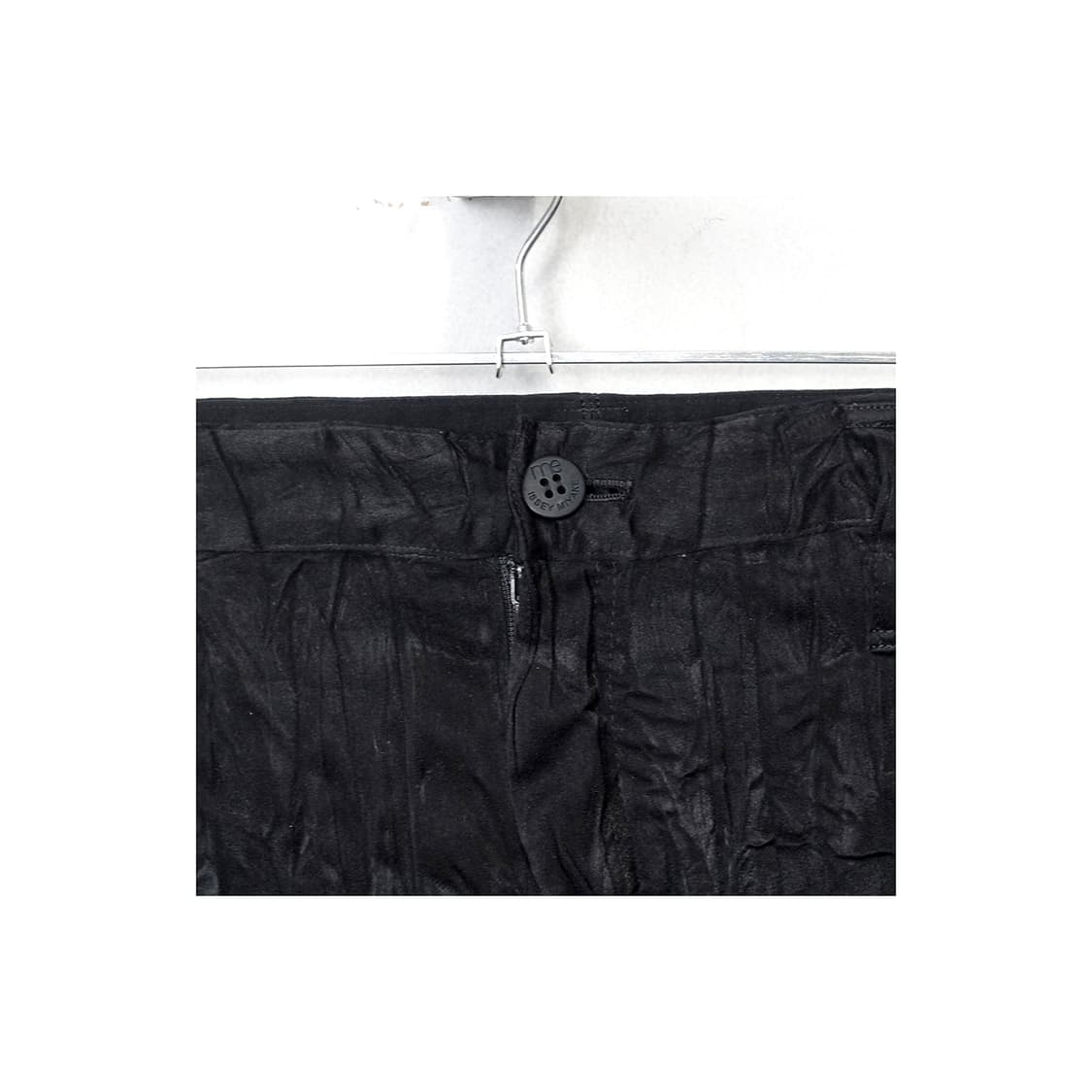 ISSEYMIYAKE me 이세이미야케  미 링클 플리츠 주름 블랙 팬츠 상품이미지7