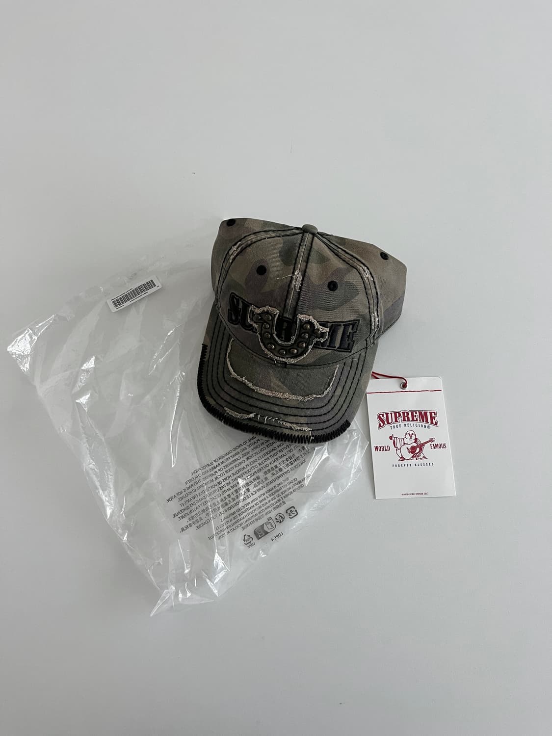 슈프림 X 트루릴리전 메쉬백 카모 상품이미지1