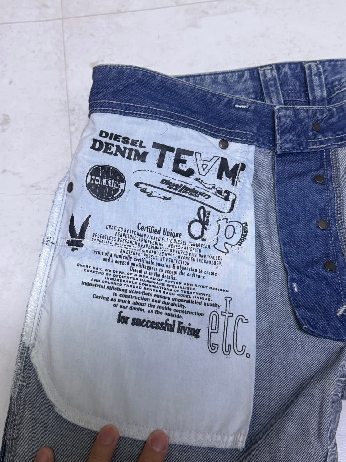 Diesel  00’s Denim pants 상품이미지5