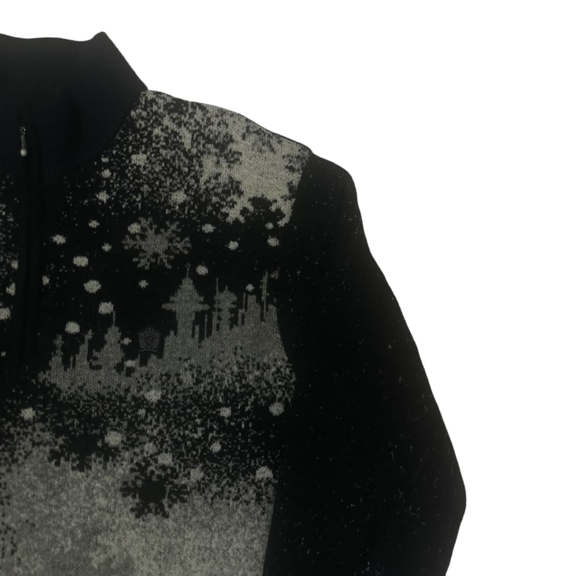 레드옥스 스노우패턴 니트반집업 105 상품이미지2