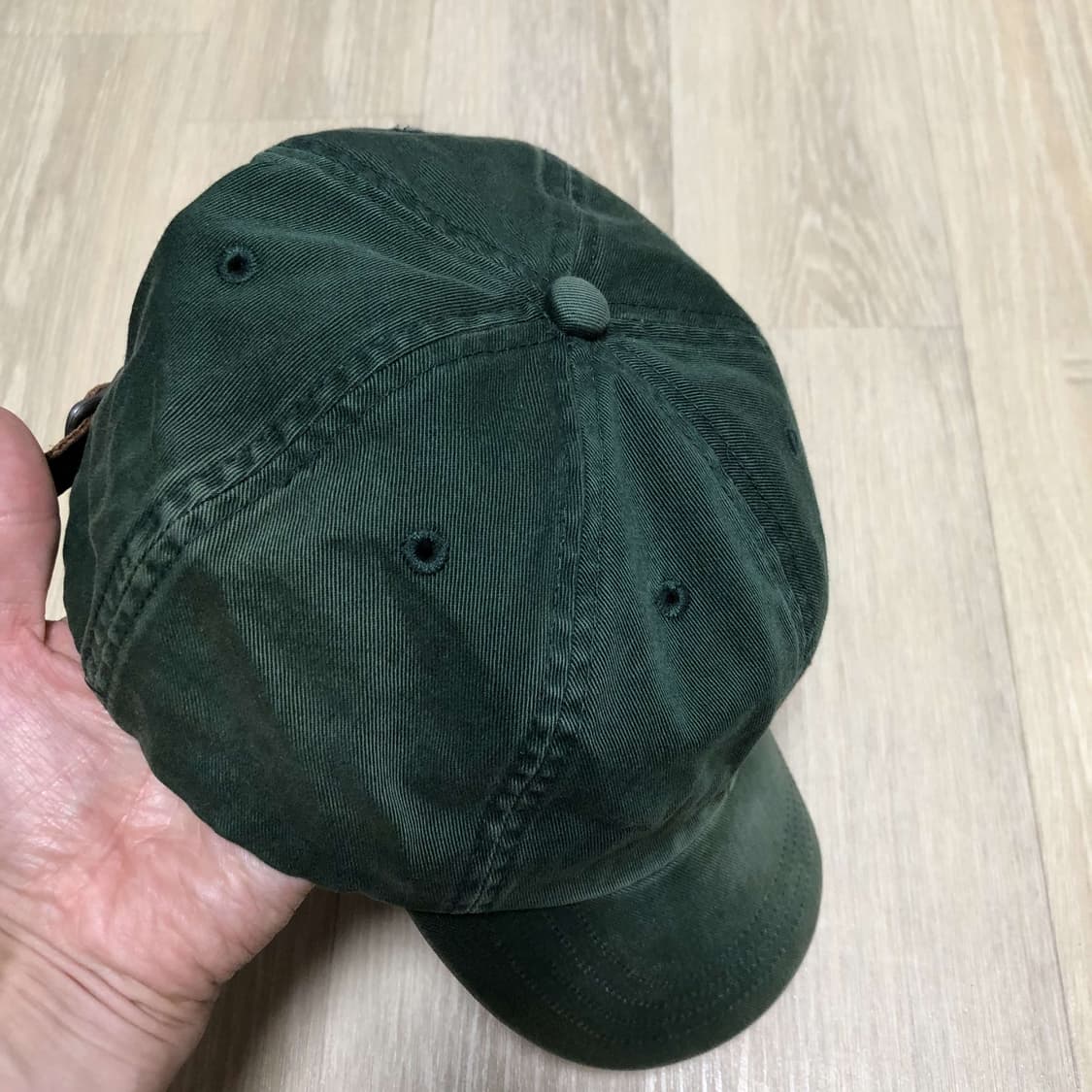 (ONE SIZE) 90's 폴로 랄프로렌 대만제 포니로고 선페이딩 볼캡 상품이미지10