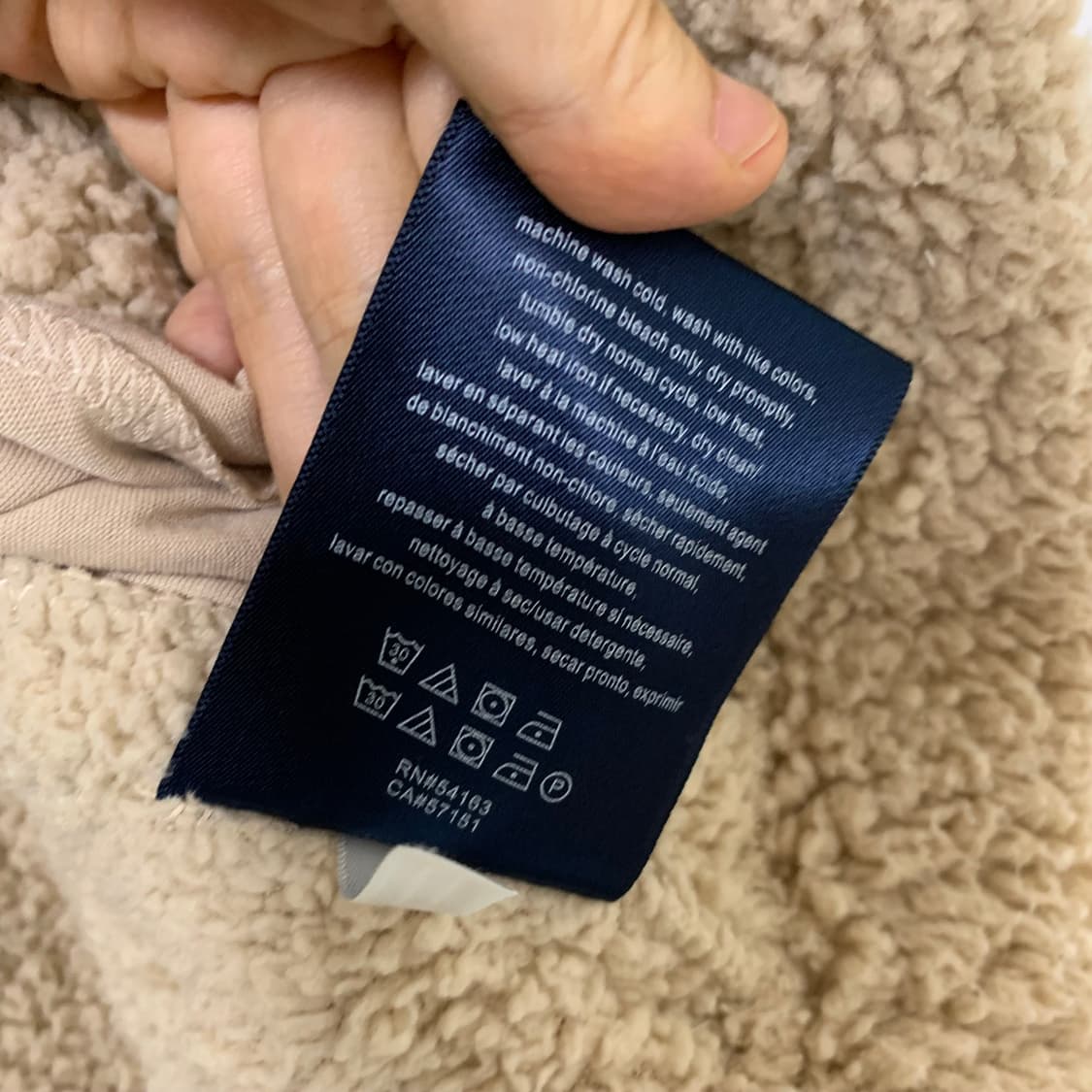 타미힐피거 하프집업 뽀글이 플리스 반집업 xl 상품이미지5