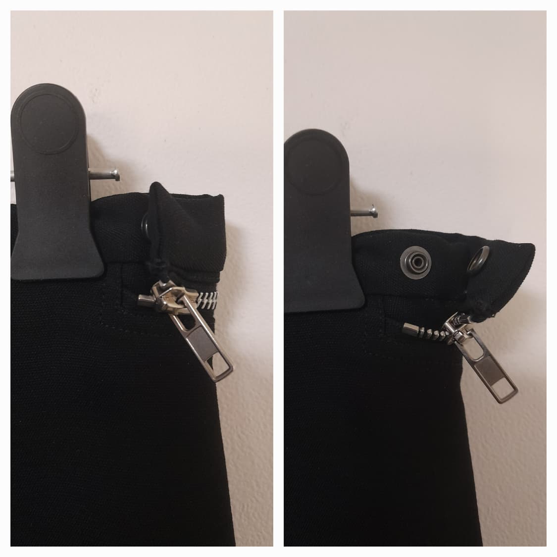 릭오웬스 울실크 지퍼 Aircut 스커트 38 상품이미지8