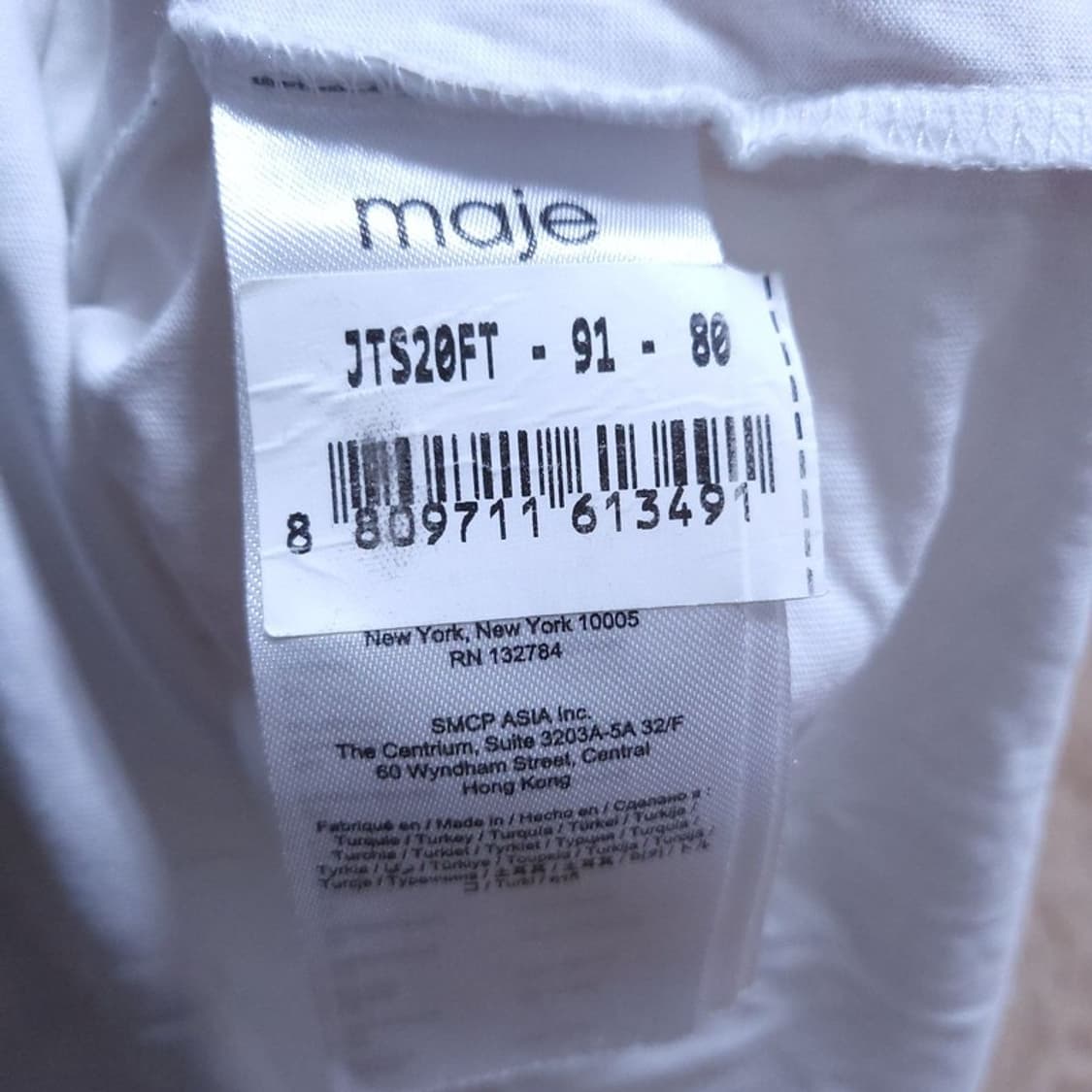 마쥬 여 1 반팔 티 0411 상품이미지7