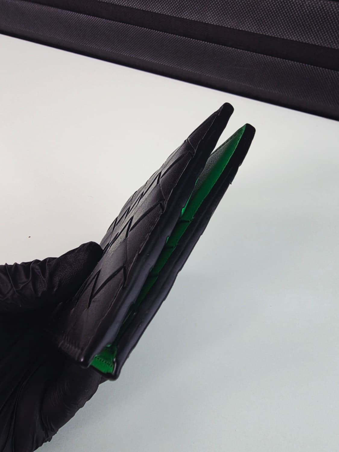 보테가 베네타 안트레치아토 투톤 반지갑 (상태 매우 좋음) 상품이미지5