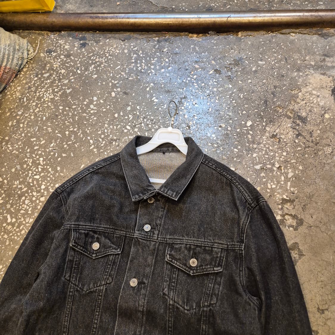 FREE(착샷잇음) 차콜 데님자켓  상품이미지4