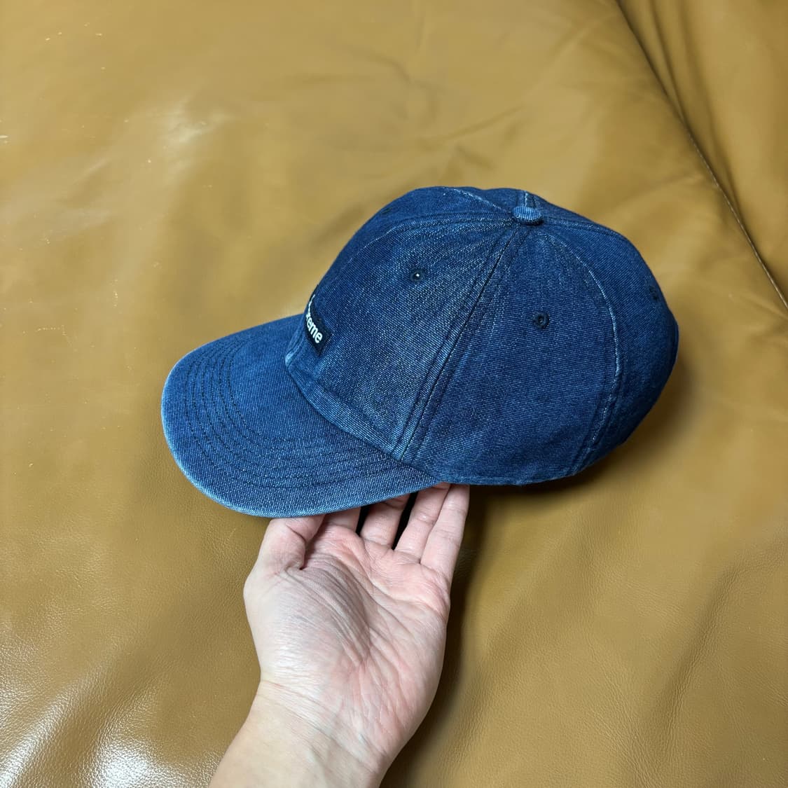 슈프림 6패널 볼캡 모자 데님 상품이미지4