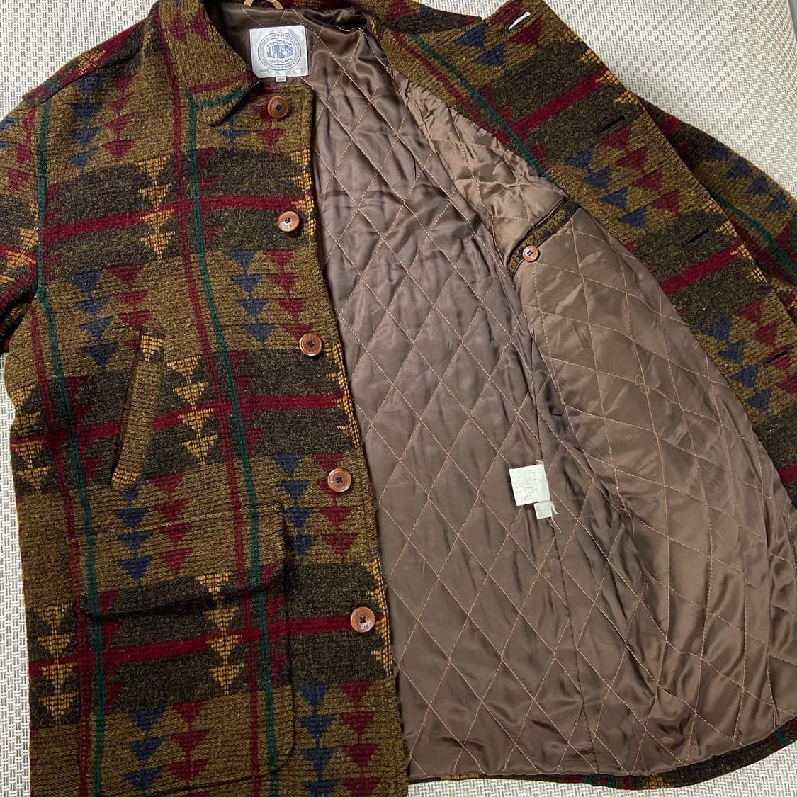 (100-103) 8-90’s 제이프레스 울 헌팅 코트 상품이미지6