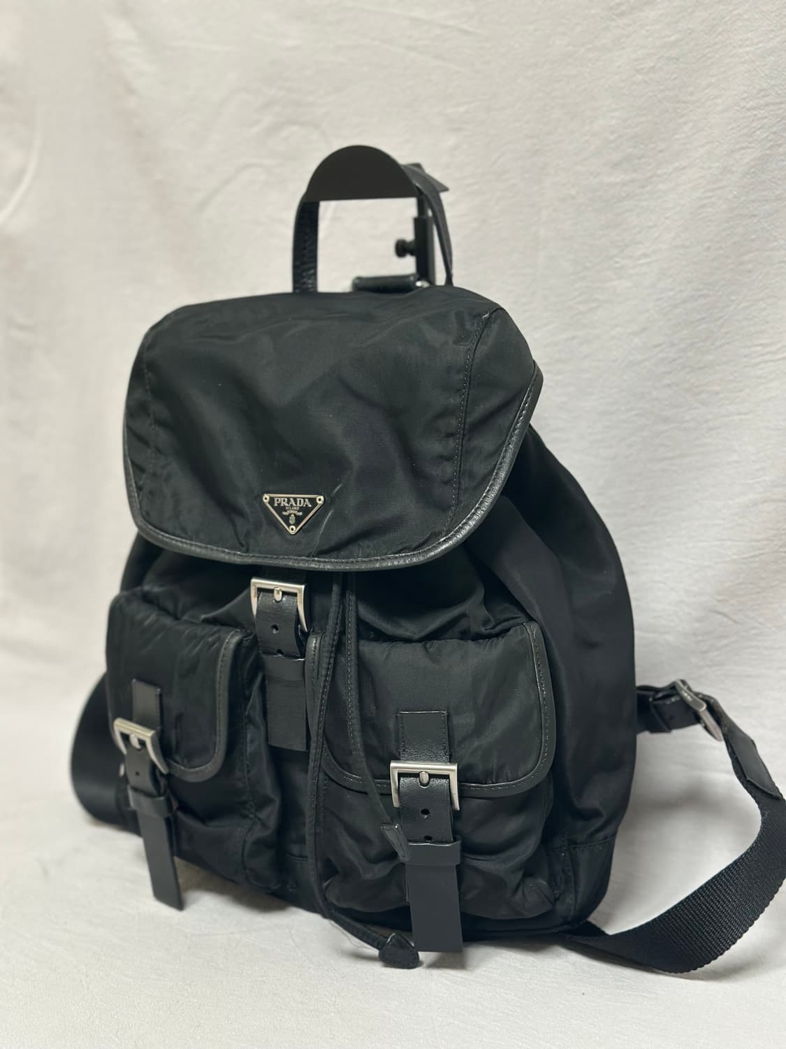 프라다 투포켓 포코노 나일론 백팩 미디엄 상품이미지4