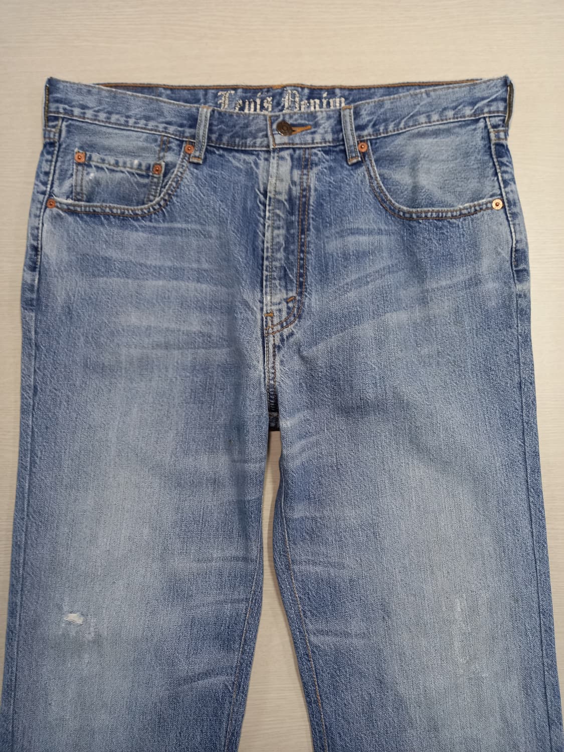 36 리바이스620 워싱 슬림일자진 연청 36-428 상품이미지3