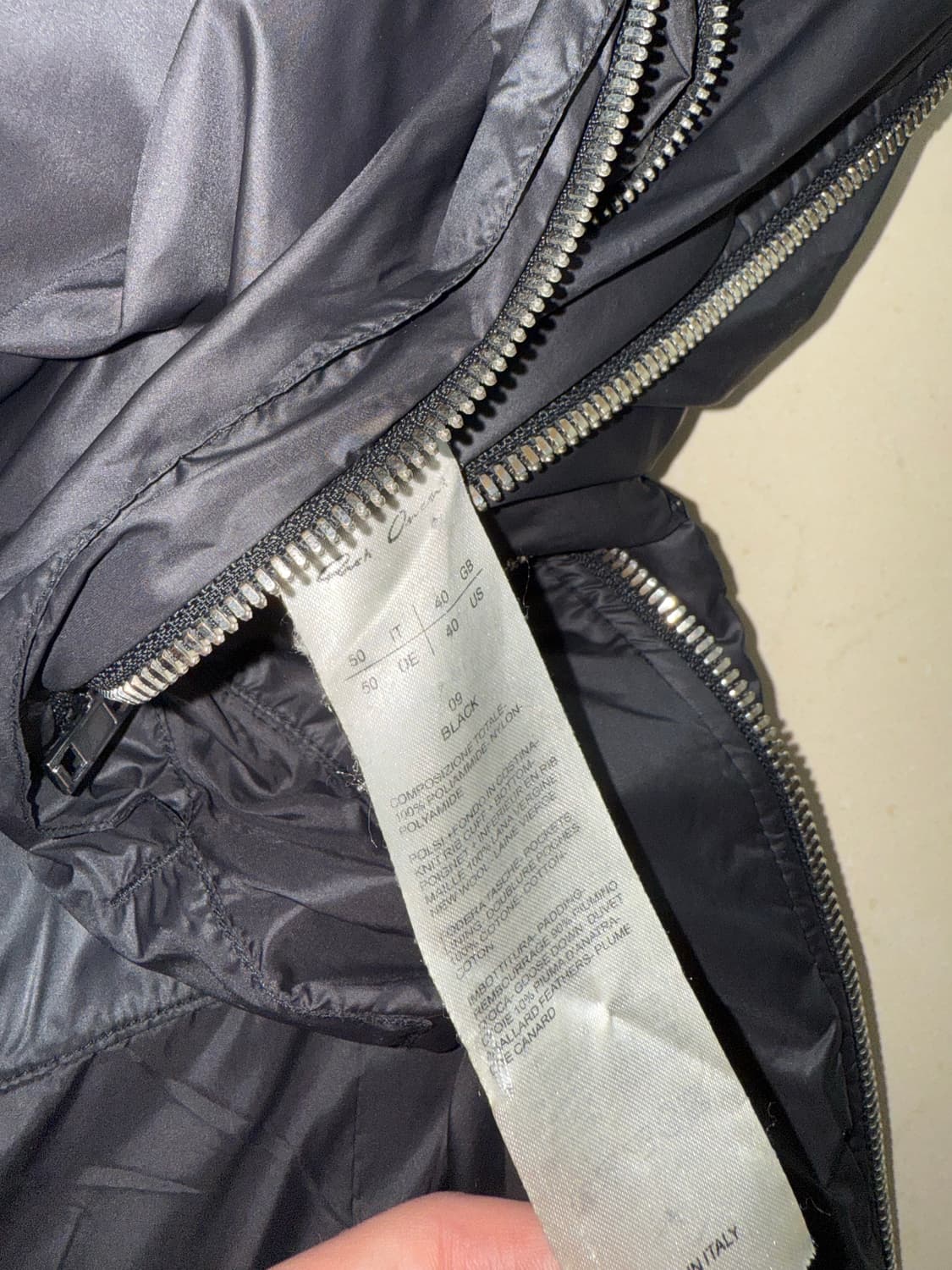 Rick owens 19 F/W레더포켓 다운패딩 50 상품이미지7