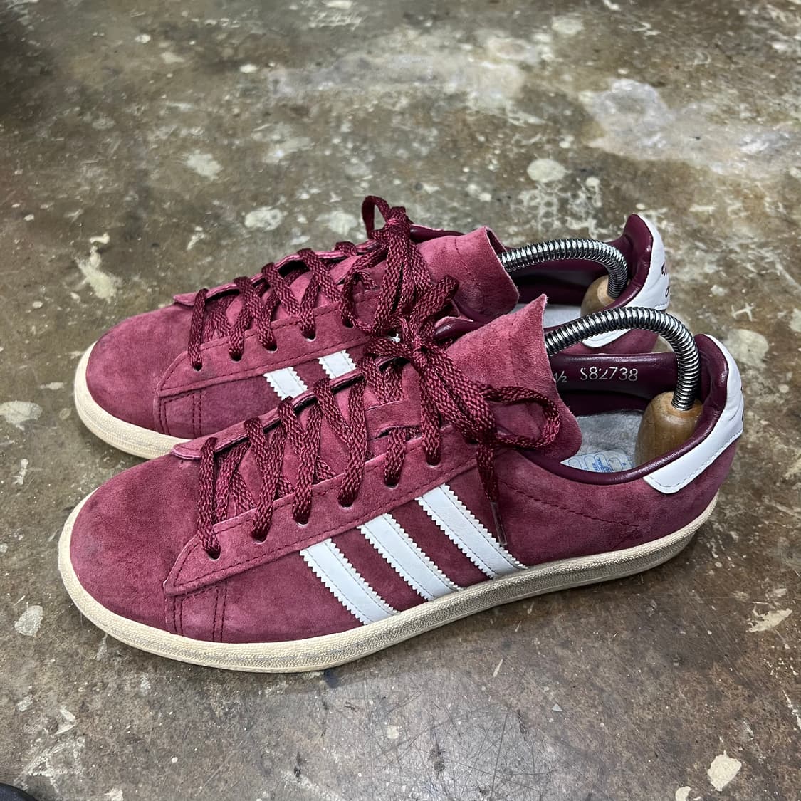 240) 아디다스 캠퍼스 80s 빈티지 스웨이드 스니커즈 운동화 신발 상품이미지2