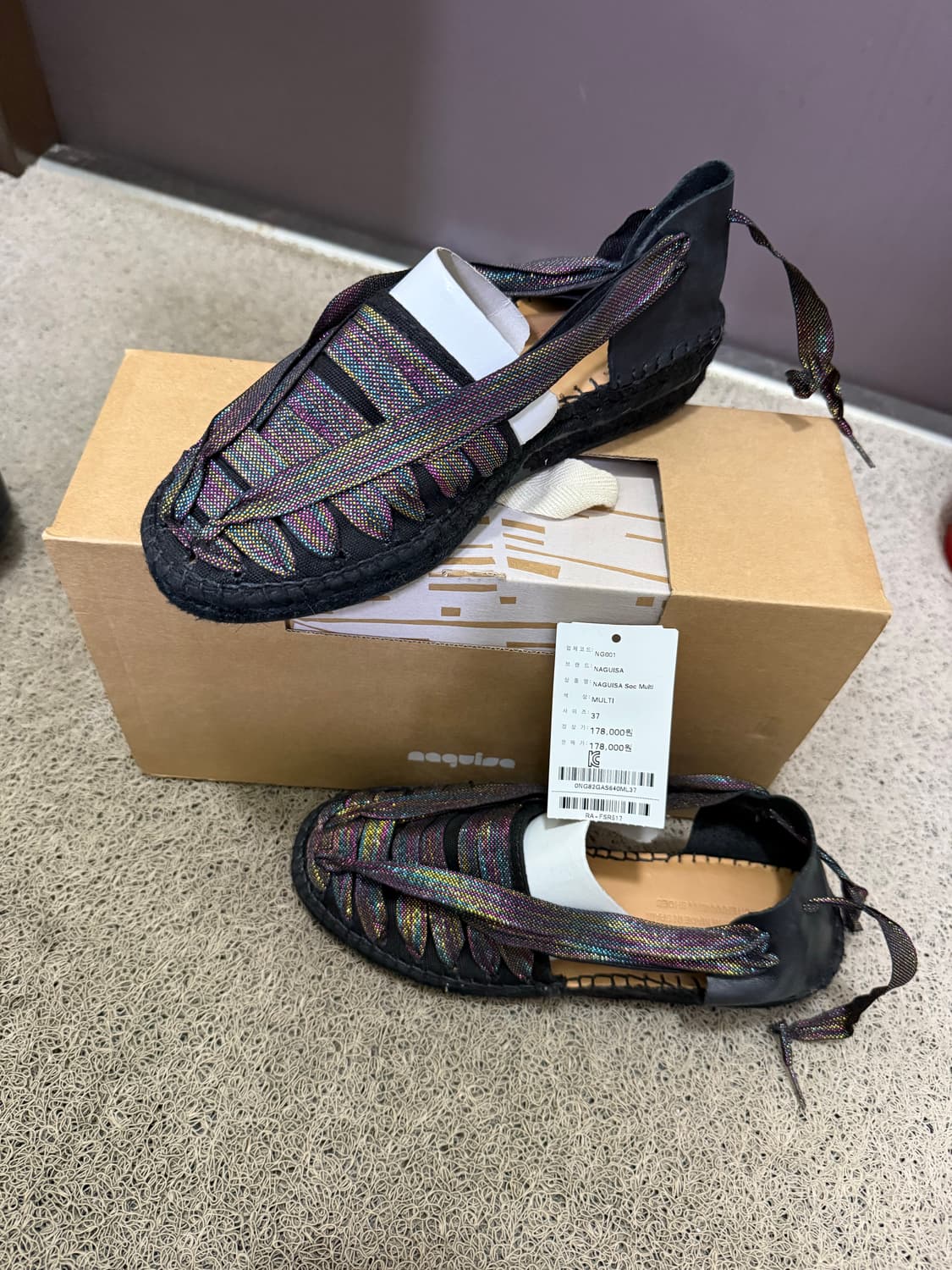 나귀사 소크 멀티컬러 37사이즈 상품이미지1