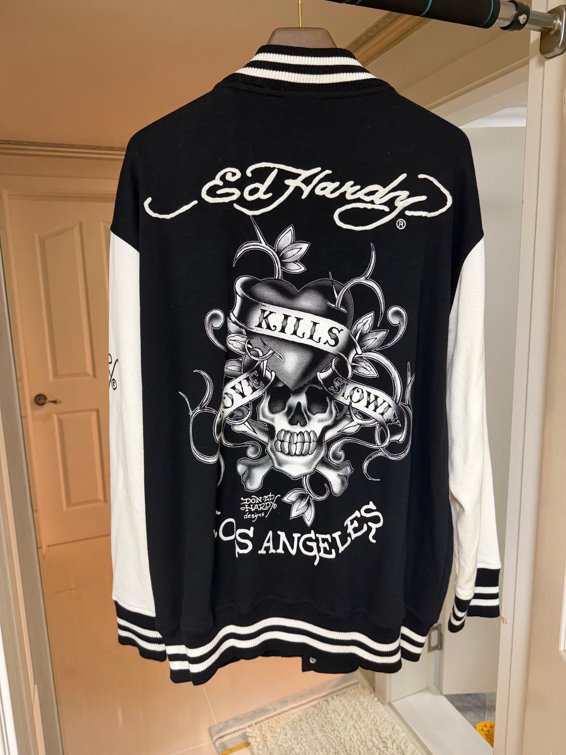 에드하디 스컬 면재질 자켓 상품이미지1