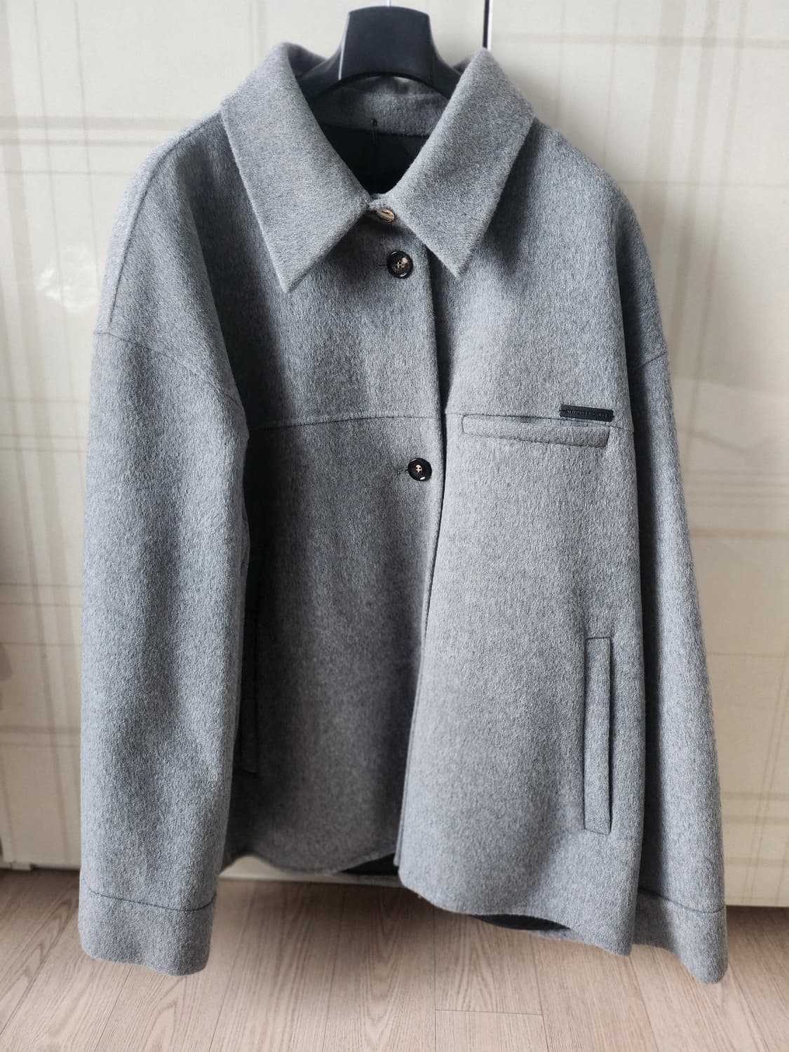 시스템 캐시미어코트 상품이미지5