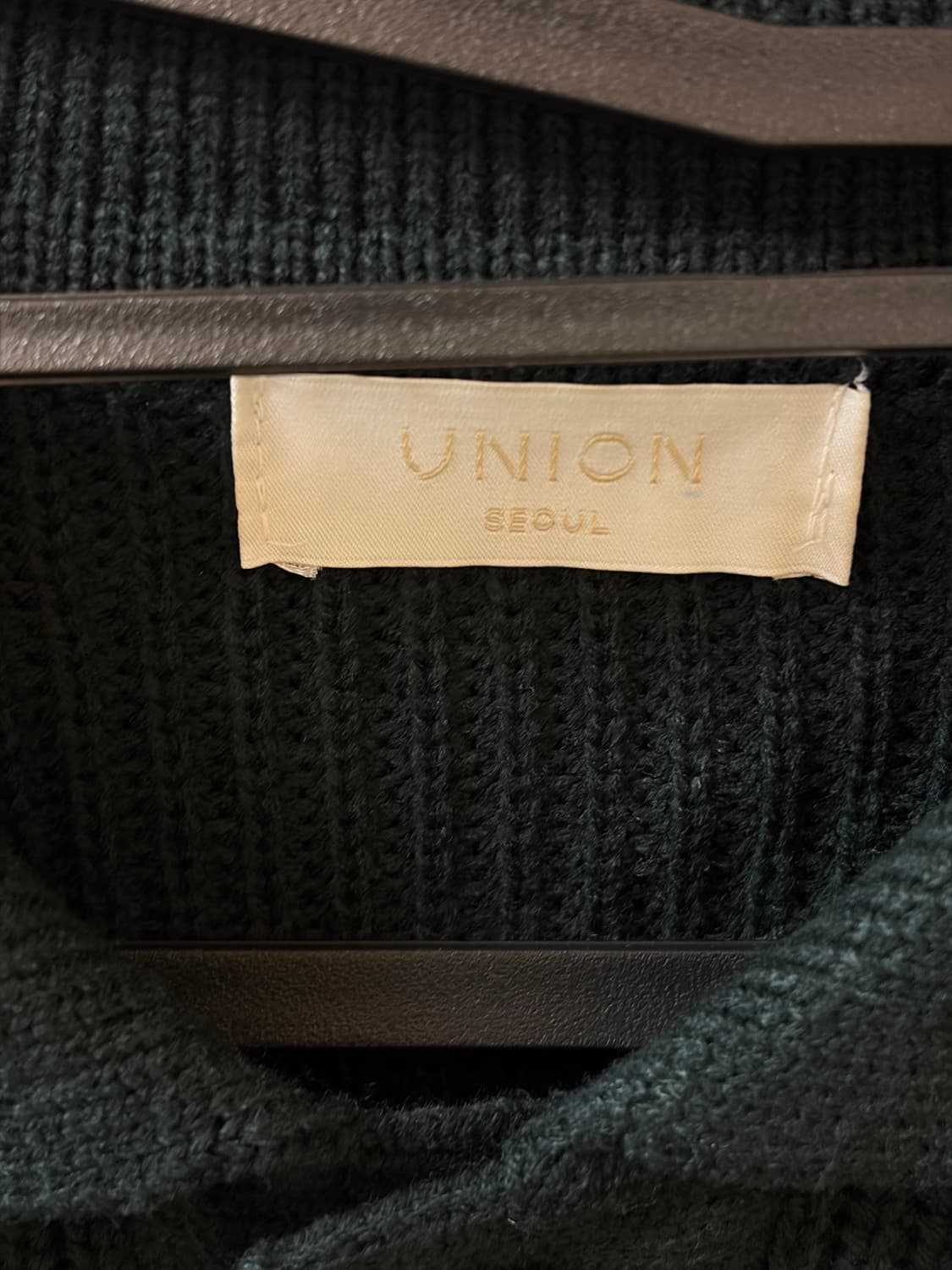 유니온 다크그린 가디건 (F) 상품이미지5