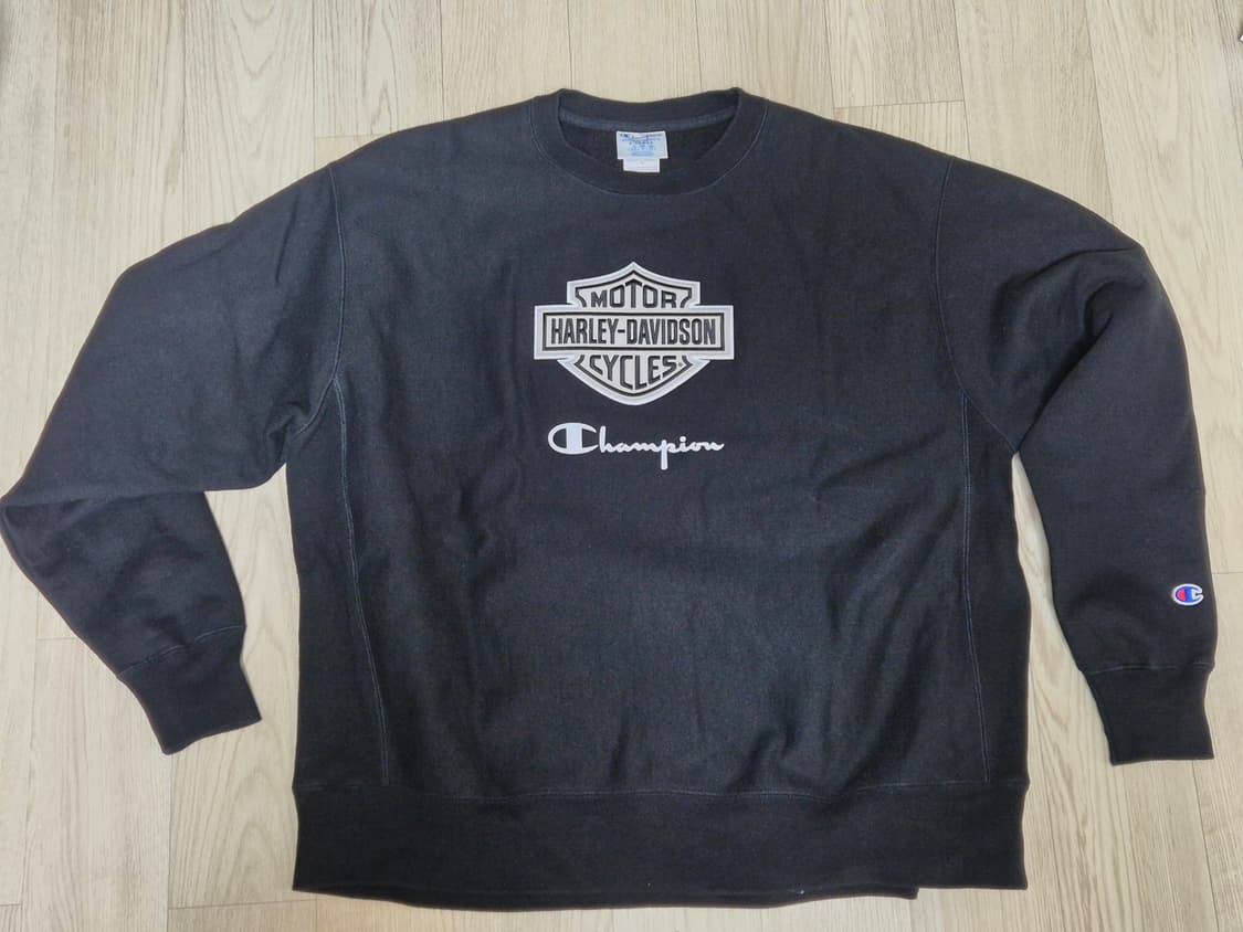 할리데이비슨 x 챔피온 콜라보 한정판 맨투맨 상품이미지1