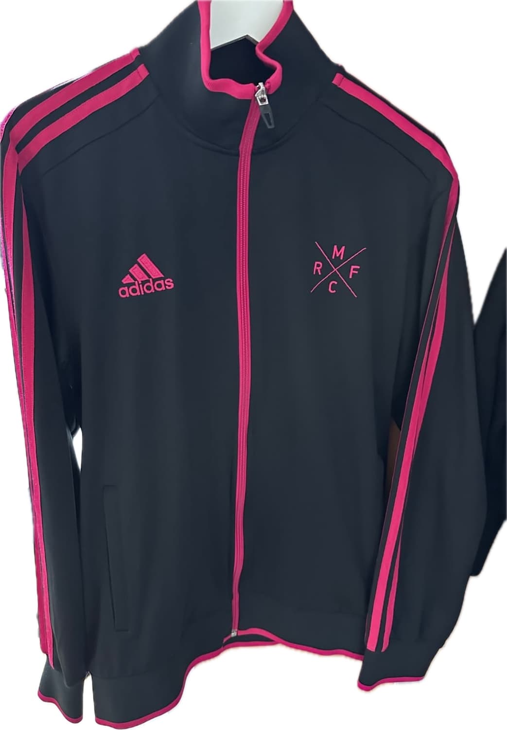 아디다스 레알마드리드 트랙탑 져지 핑크 상품이미지1