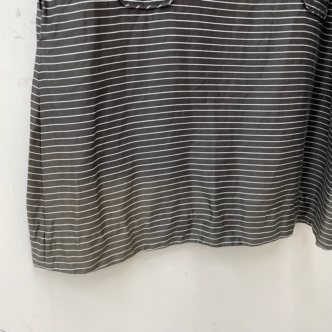 모리 교과서 스트라이프 반팔 롱 원피스 막스마라 상품이미지4