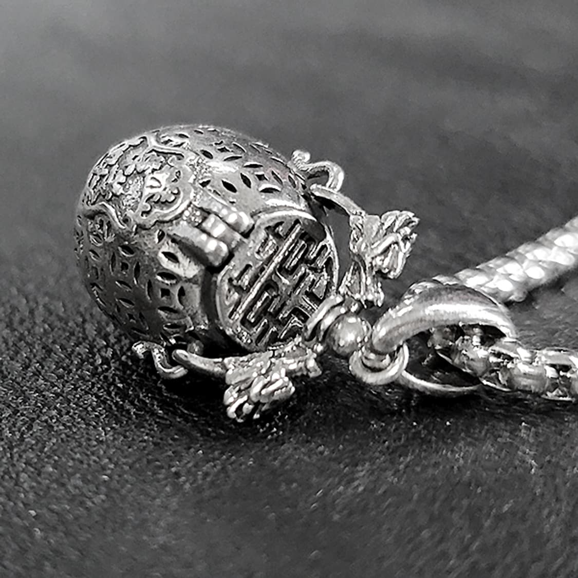 사리라 백동 펜던트 엔틱 선물 부처님 불교 남자 목걸이 상품이미지4