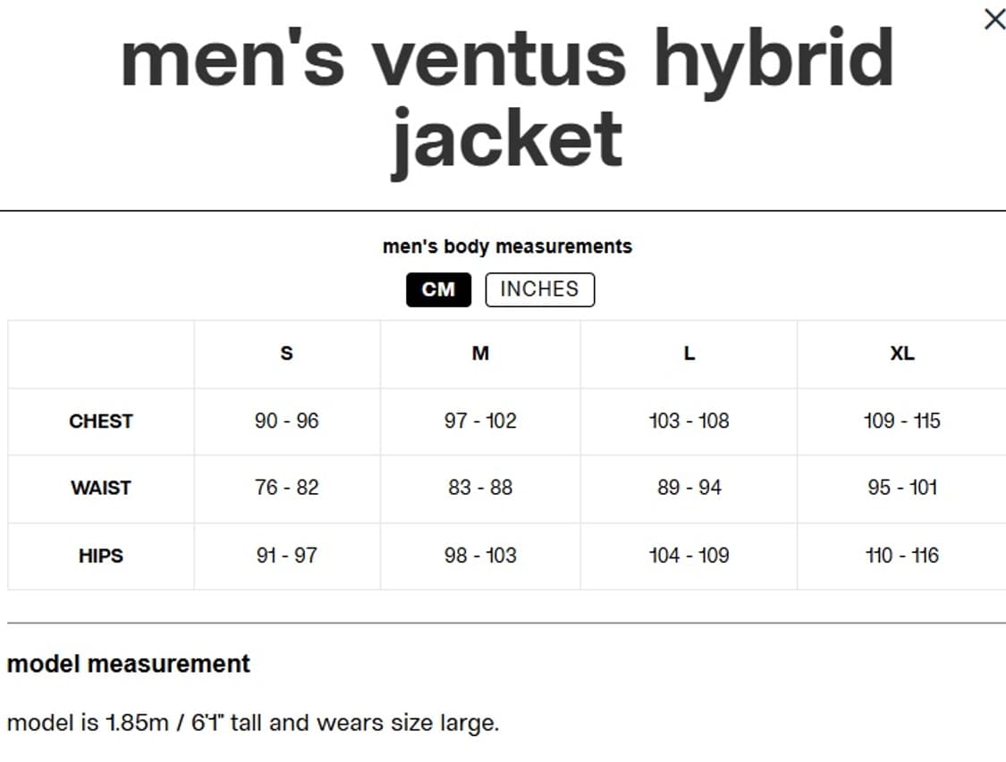 블랙크로우즈 Ventus Hybrid Jacket  FW25 상품이미지7