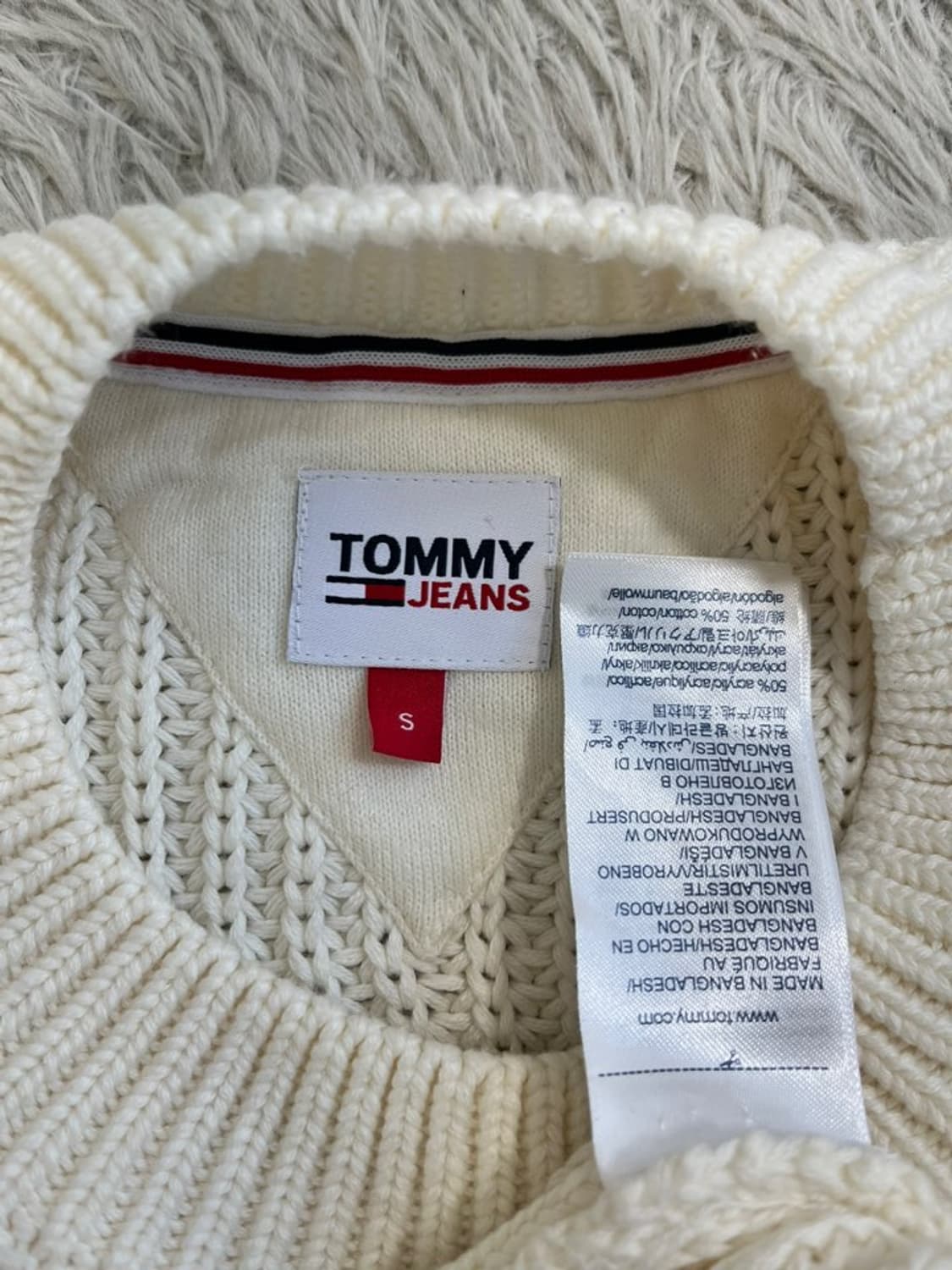 타미힐피거 크롭 니트/#2825 상품이미지4