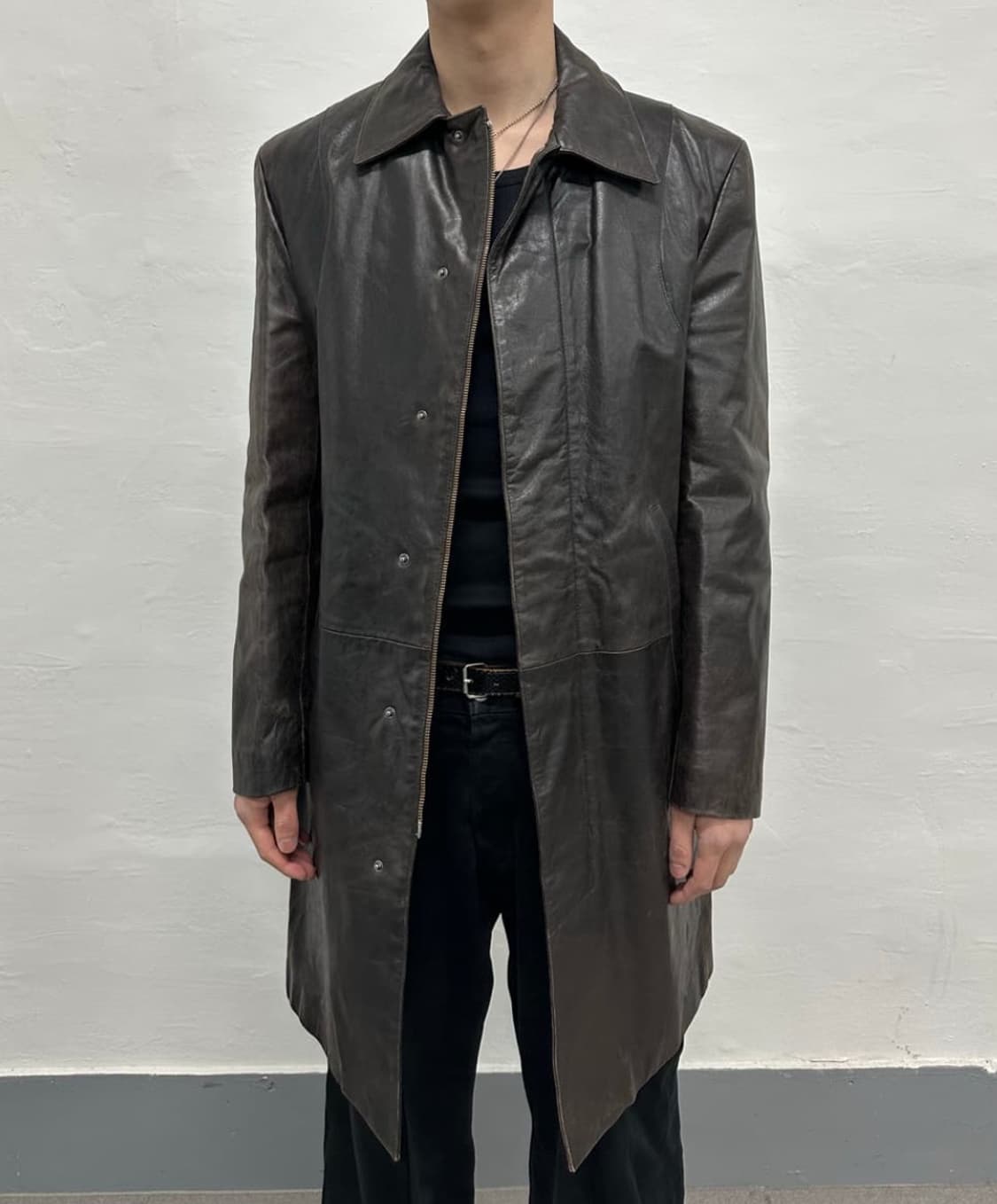 베르사체 레더코트 (jeans couture) 상품이미지1