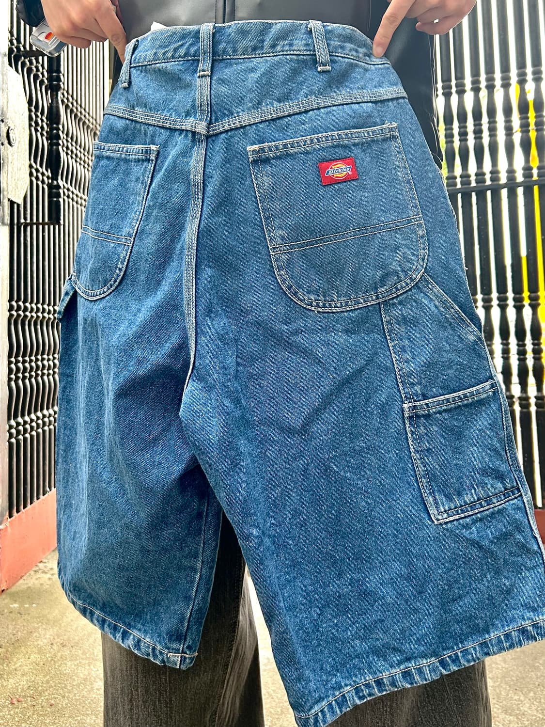 2000s 디키즈 데님 워크웨어 버뮤다 반바지 상품이미지1