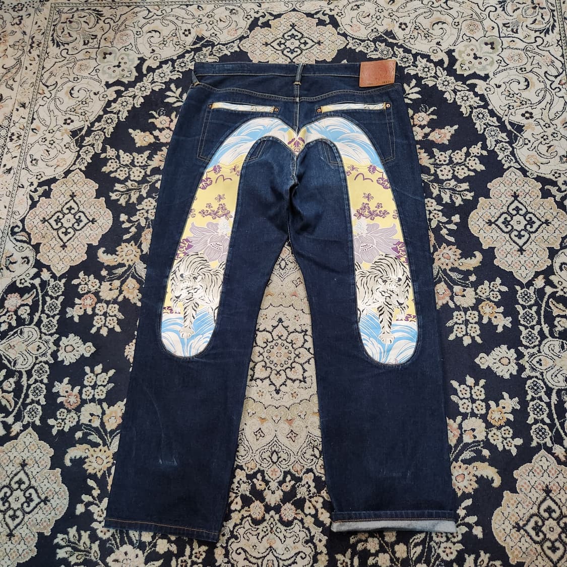 EVISU 에비수 재팬 Lot2000 백호 데님 팬츠 38 빅다이콕 상품이미지1