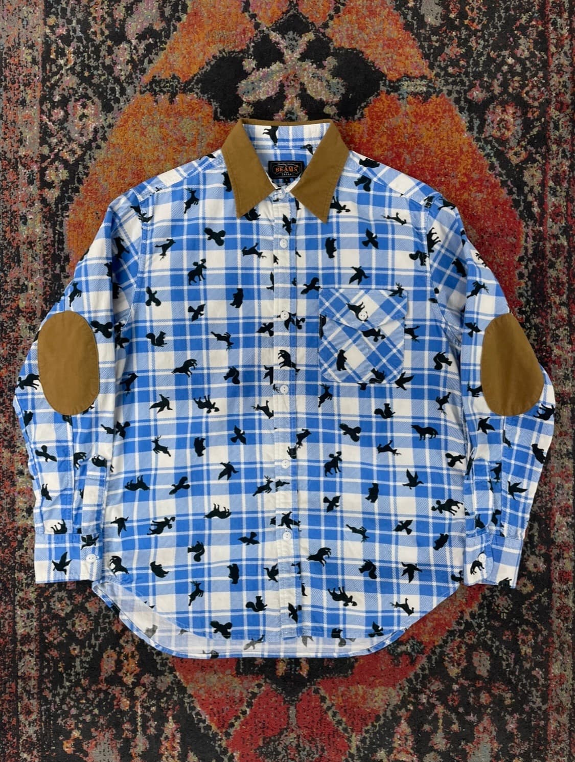 빔즈 플러스 체크셔츠 상품이미지1