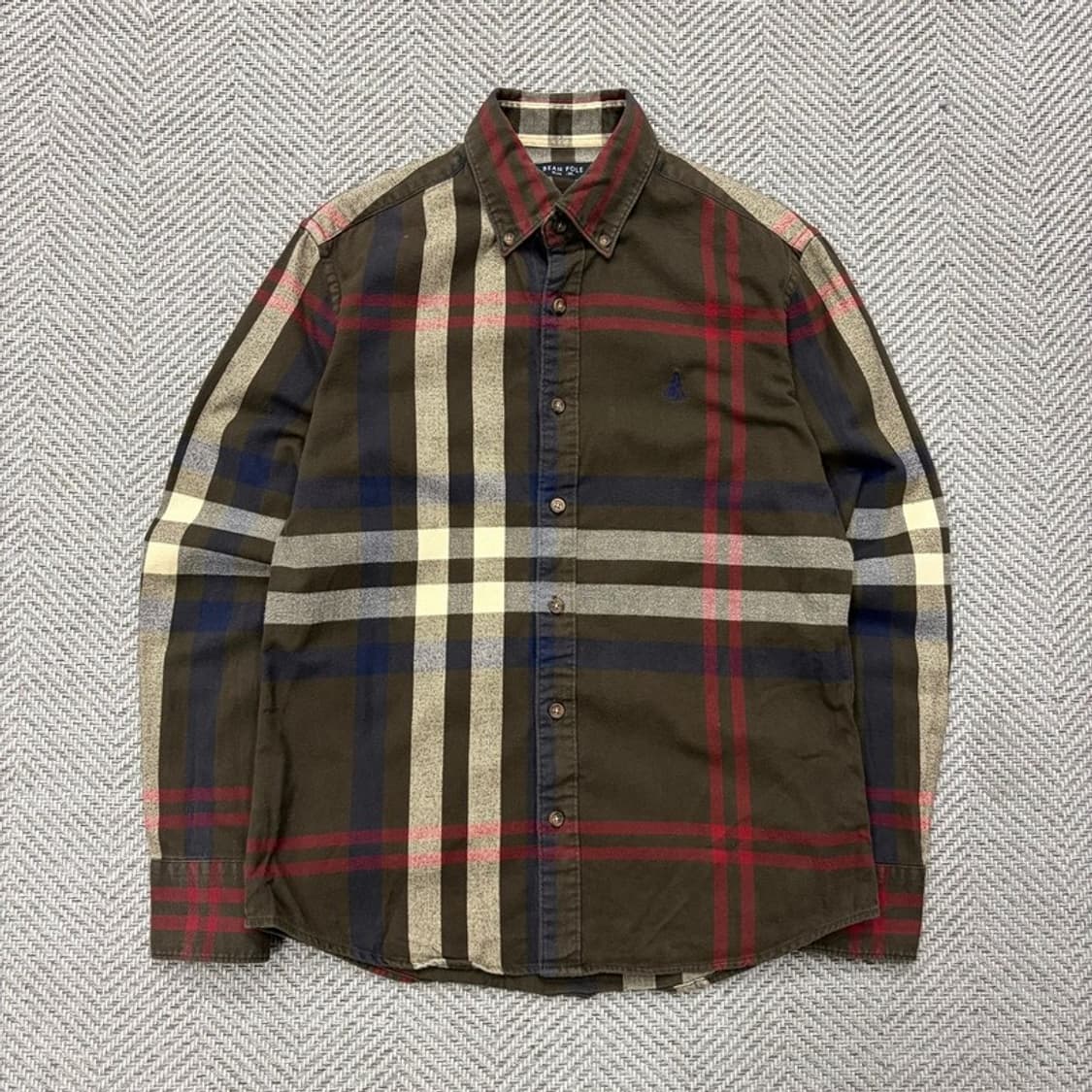 빈폴 체크 셔츠 v2395 상품이미지1