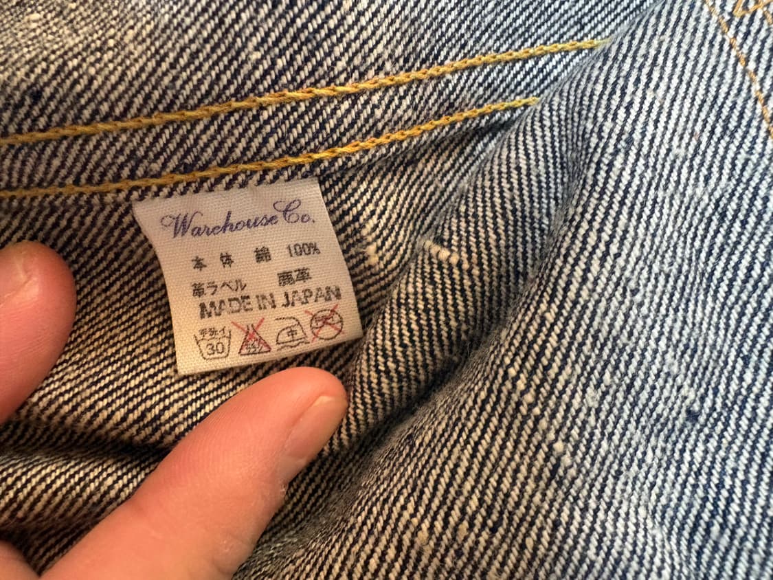 웨어하우스 lot2000 tpye 2 자켓 w42 상품이미지4